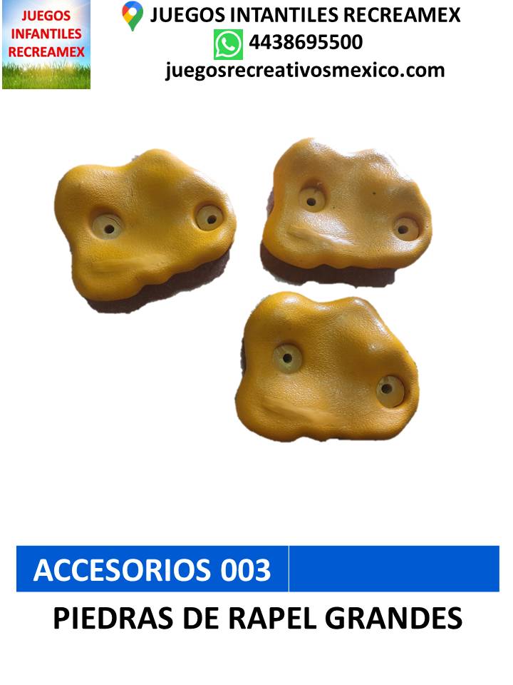 piedras de rapel escaladoras